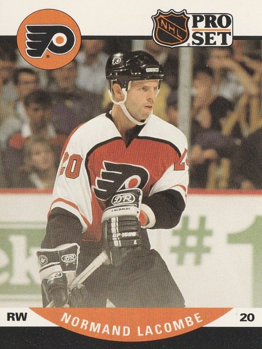Normand LaCombe - 1990 Pro Set Hockey Card